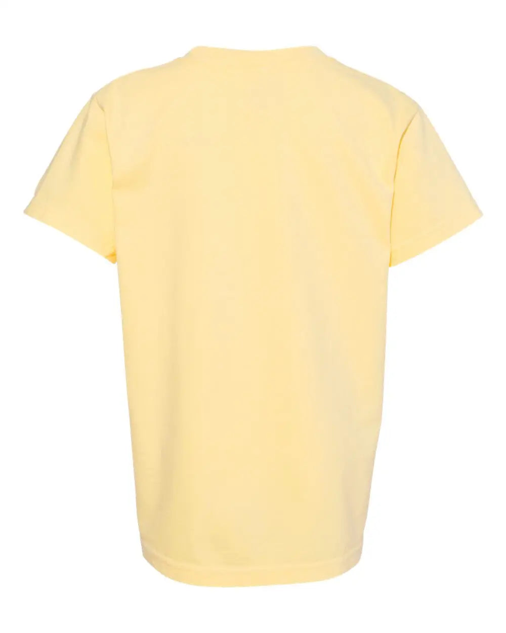 Comfort Colors 9018 Garment-dyed Youth Heavyweight T-shirt - Butter - Yellow / Xs
