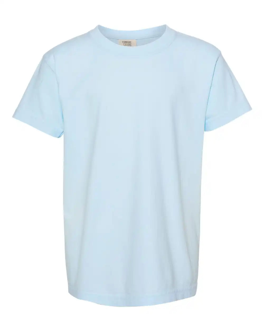 Comfort Colors 9018 Garment-dyed Youth Heavyweight T-shirt - Chambray - Xs