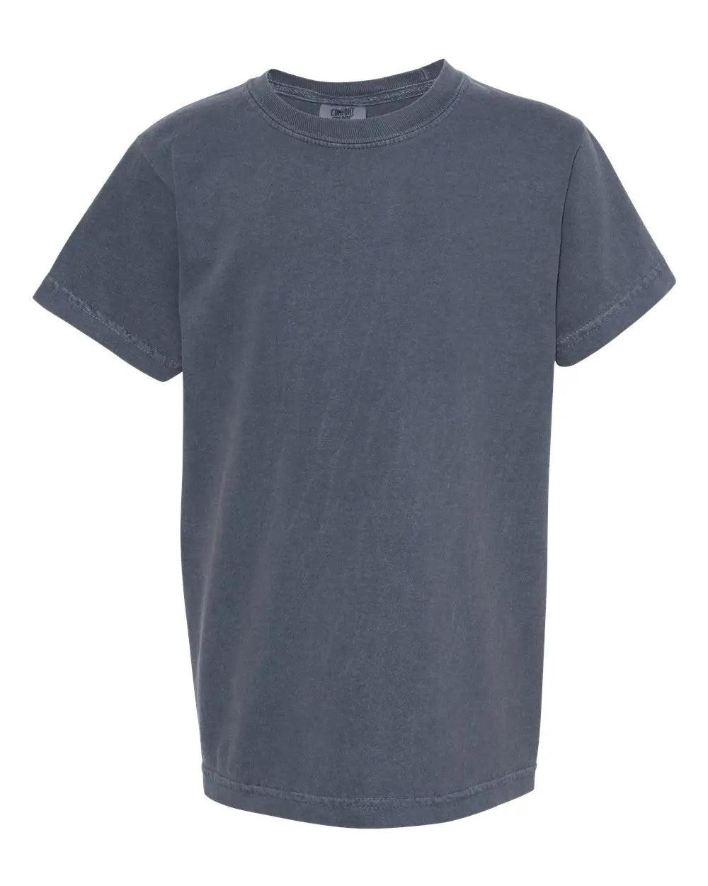 Comfort Colors 9018 Garment-dyed Youth Heavyweight T-shirt - Denim - Navy / Xs