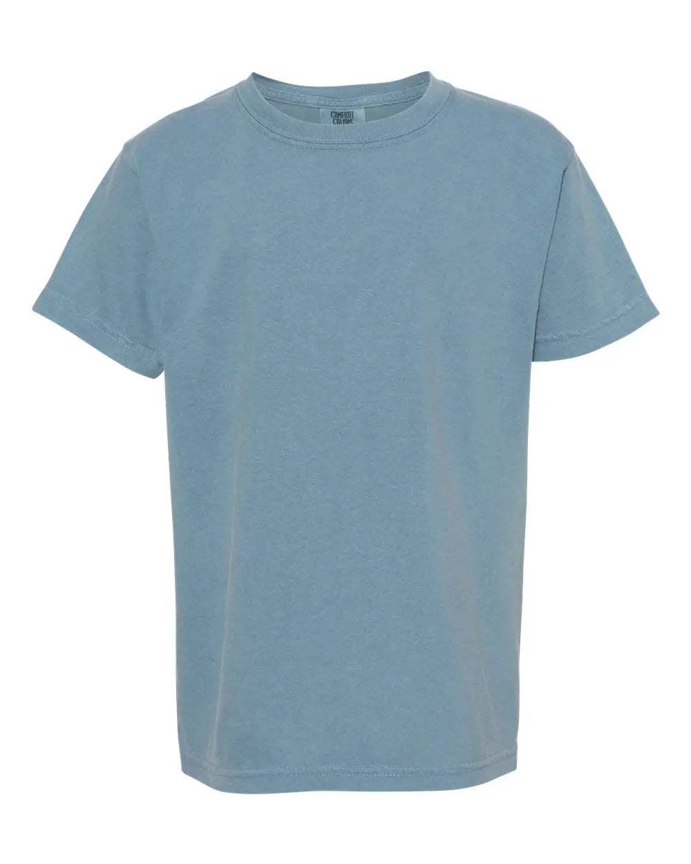 Comfort Colors 9018 Garment-dyed Youth Heavyweight T-shirt - Ice Blue - Forest / Xs