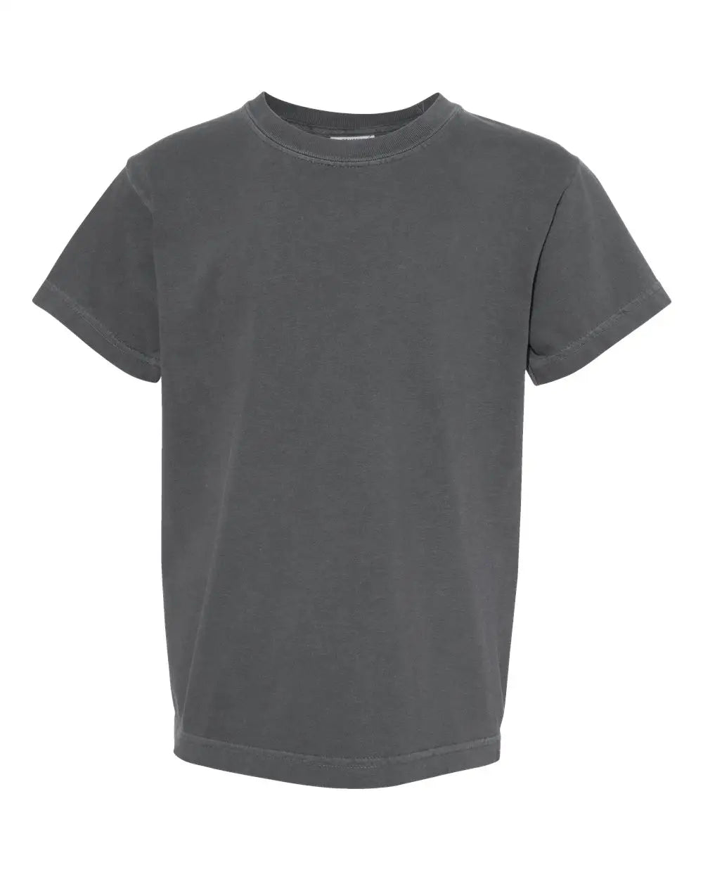 Comfort Colors 9018 Garment-dyed Youth Heavyweight T-shirt - Pepper - Dark Gray / Xs