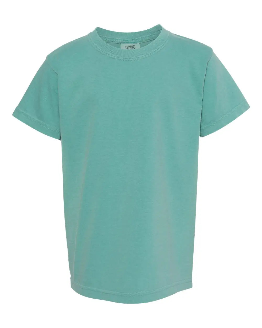 Comfort Colors 9018 Garment-dyed Youth Heavyweight T-shirt - Seafoam - Green / Xs