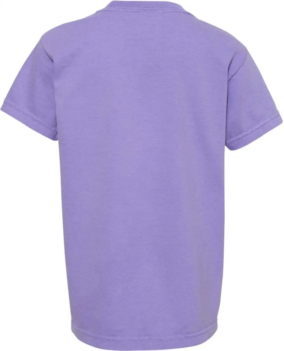 Comfort Colors 9018 Garment-dyed Youth Heavyweight T-shirt - Violet