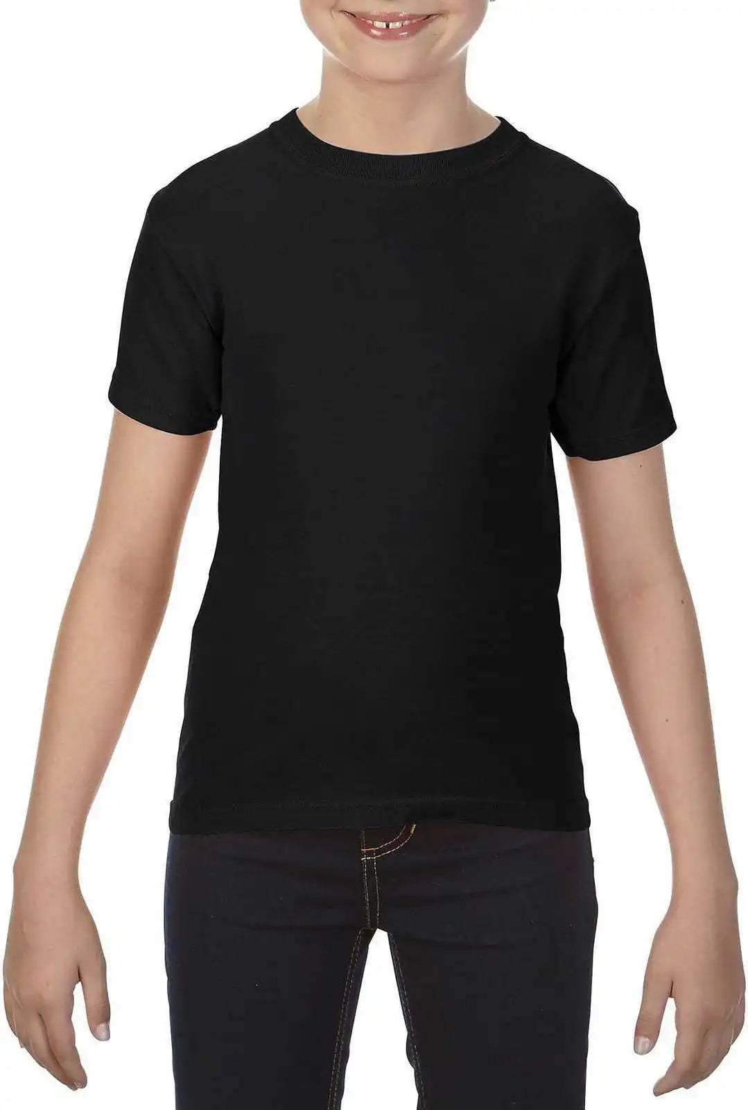 Comfort Colors 9018 Youth Midweight Ring Spun Tee Black