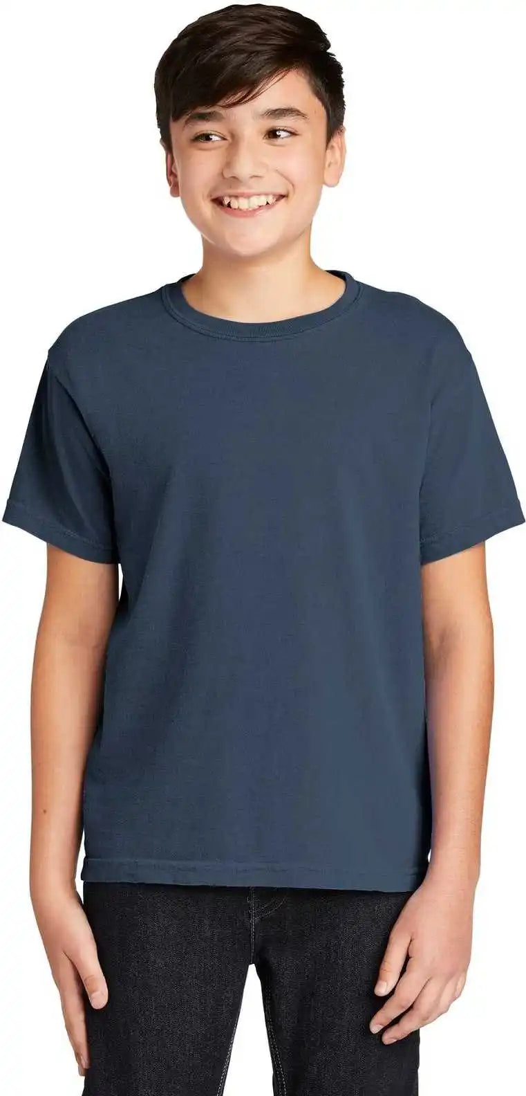 Comfort Colors 9018 Youth Midweight Ring Spun Tee Blue Jean