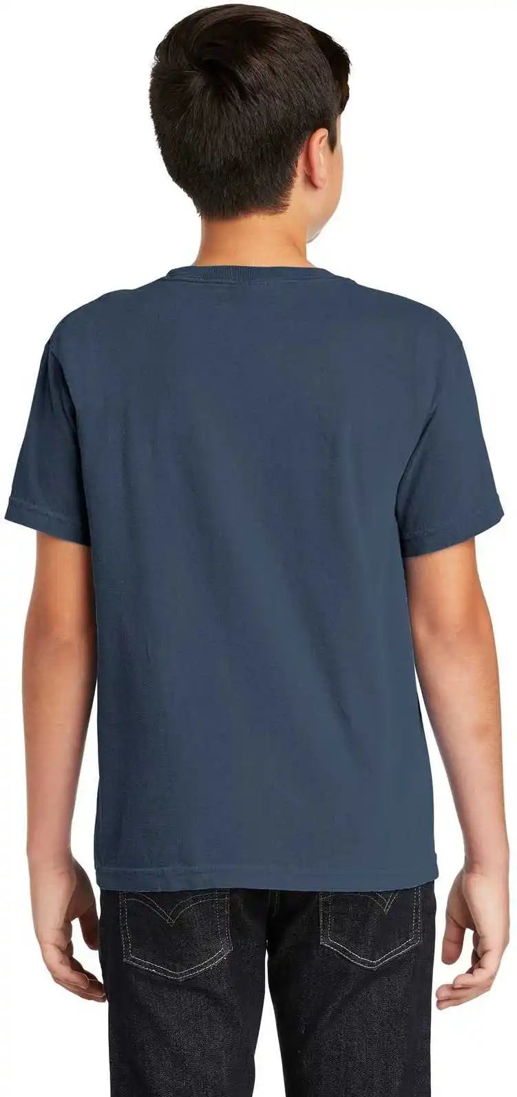 Comfort Colors 9018 Youth Midweight Ring Spun Tee Blue Jean