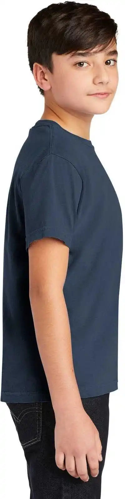 Comfort Colors 9018 Youth Midweight Ring Spun Tee Blue Jean