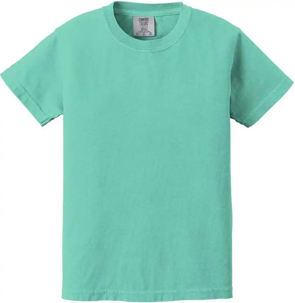Comfort Colors 9018 Youth Midweight Ring Spun Tee Chalky Mint