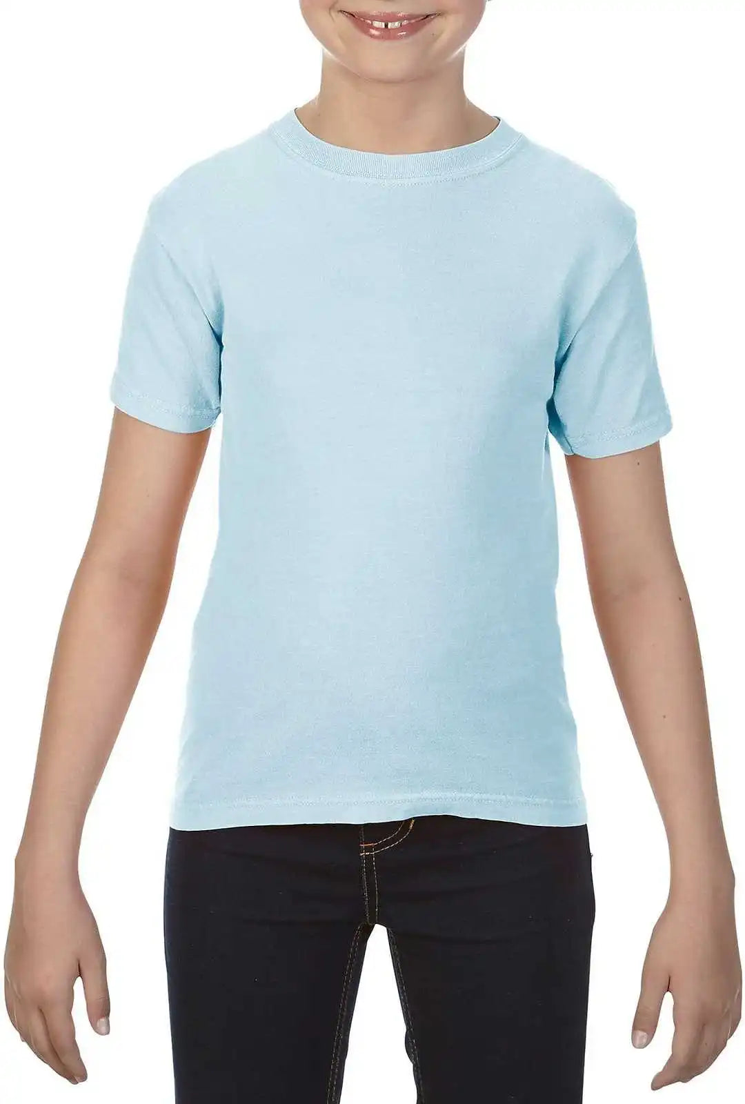 Comfort Colors 9018 Youth Midweight Ring Spun Tee Chambray