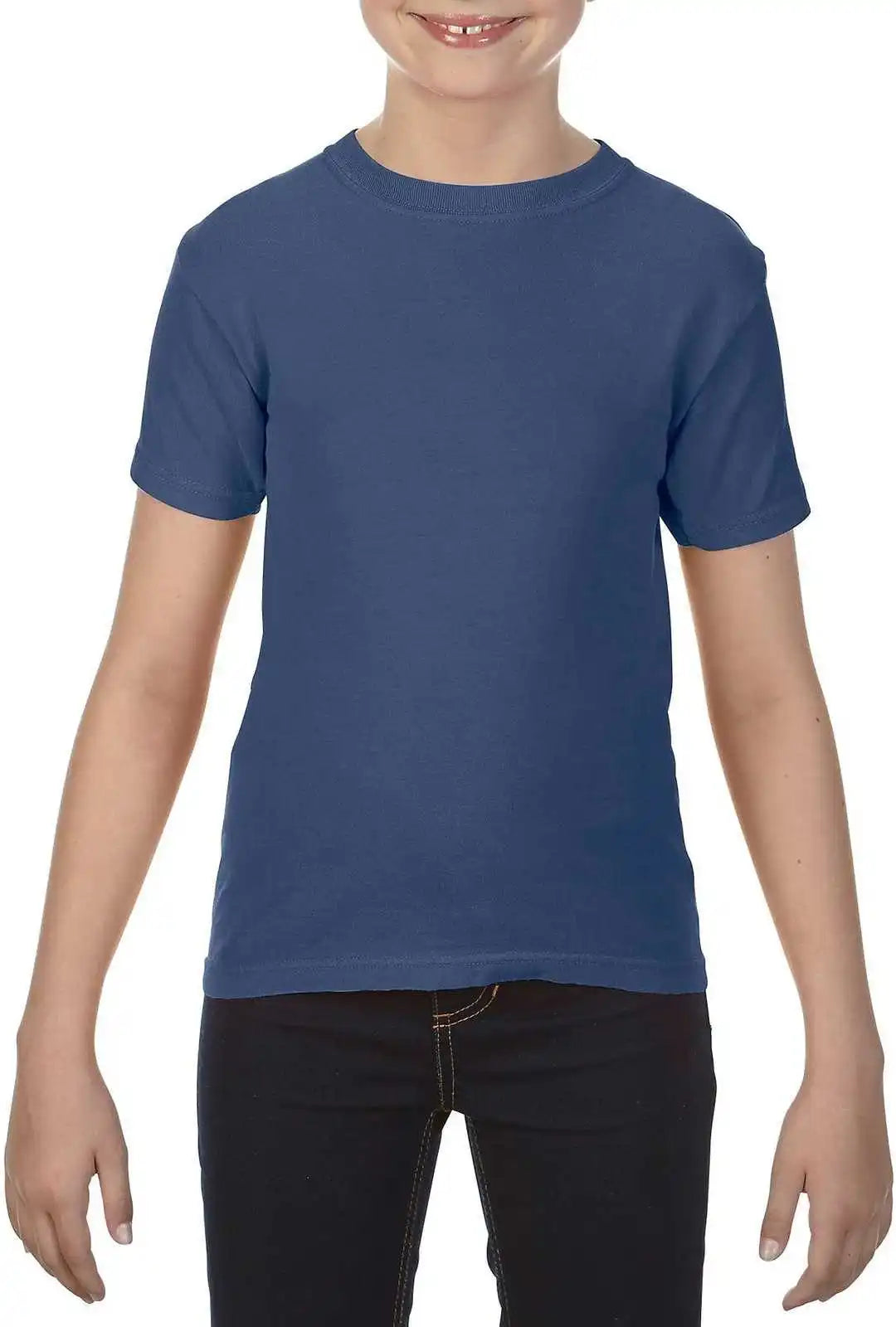 Comfort Colors 9018 Youth Midweight Ring Spun Tee China Blue