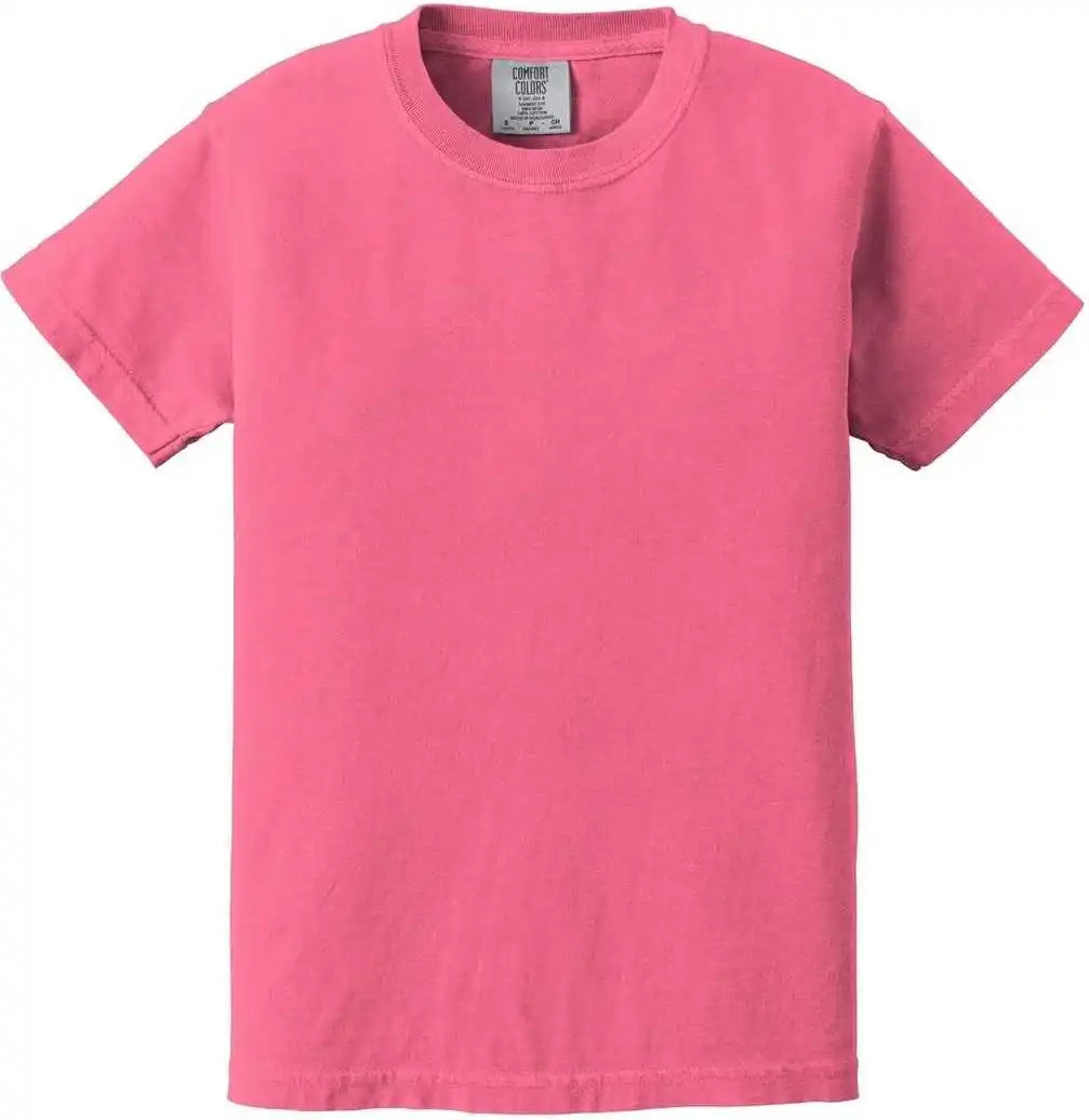 Comfort Colors 9018 Youth Midweight Ring Spun Tee Crunchberry