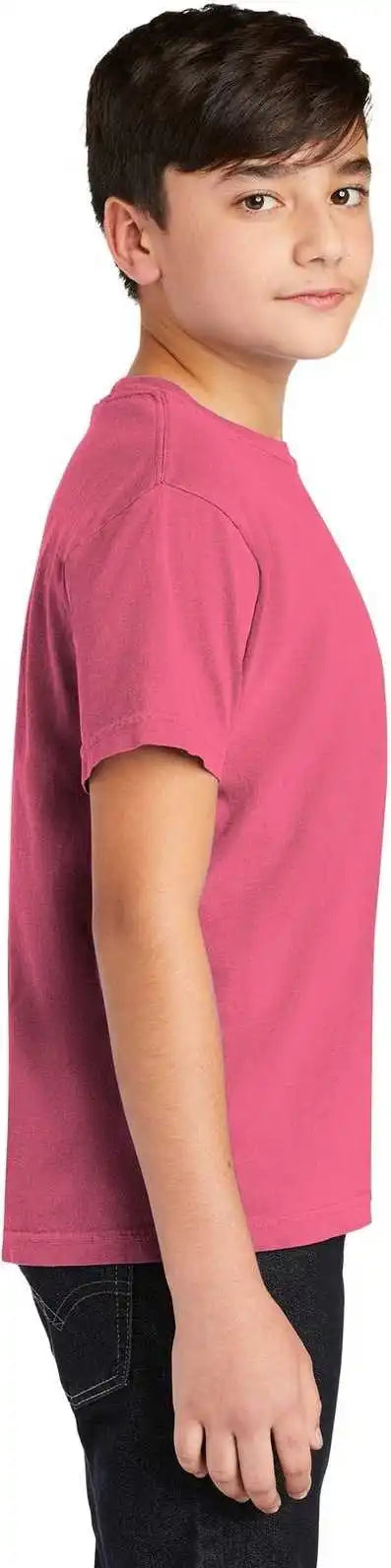 Comfort Colors 9018 Youth Midweight Ring Spun Tee Crunchberry