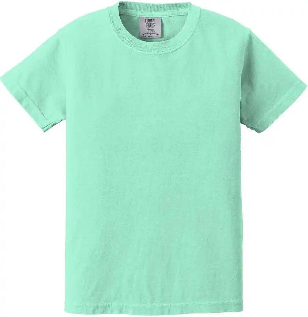 Comfort Colors 9018 Youth Midweight Ring Spun Tee - Island Reef