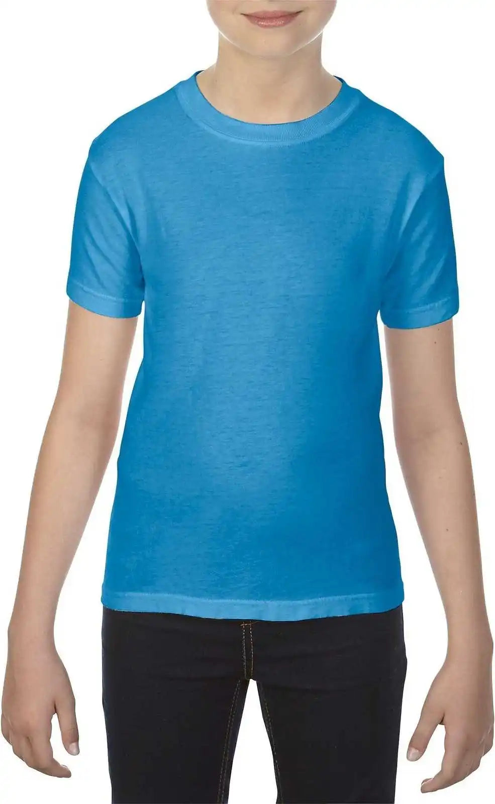 Comfort Colors 9018 Youth Midweight Ring Spun Tee Royal Caribe