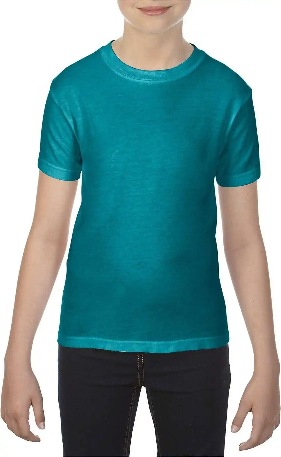 Comfort Colors 9018 Youth Midweight Ring Spun Tee Topaz Blue
