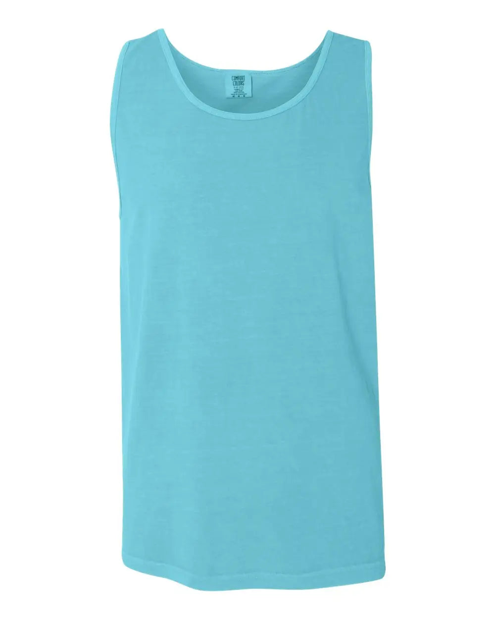 Comfort Colors 9360 Garment-dyed Heavyweight Tank Top - Lagoon - Blue / Xs