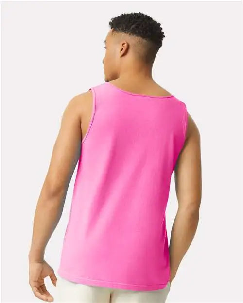 Comfort Colors 9360 Garment-dyed Heavyweight Tank Top - Neon Pink