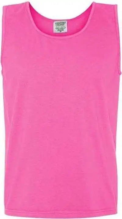 Comfort Colors 9360 Garment Dyed Heavyweight Tank Top Neon Pink