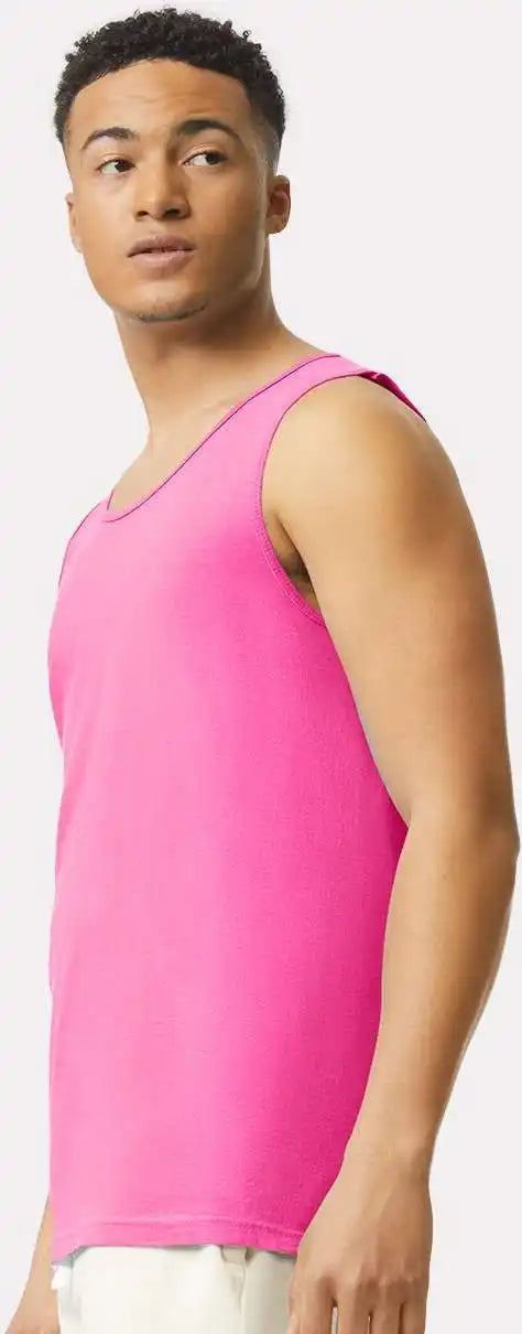 Comfort Colors 9360 Garment-dyed Heavyweight Tank Top - Neon Pink