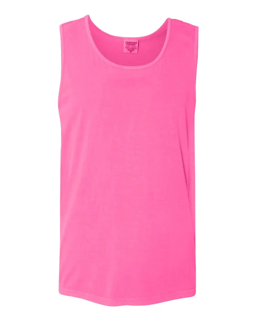 Comfort Colors 9360 Garment-dyed Heavyweight Tank Top - Neon Pink - Xs