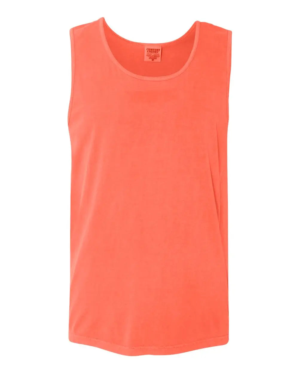 Comfort Colors 9360 Garment-dyed Heavyweight Tank Top - Neon Red Orange - Xs