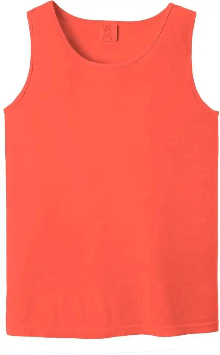 Comfort Colors 9360 Heavyweight Ring Spun Tank Top - Bright Salmon