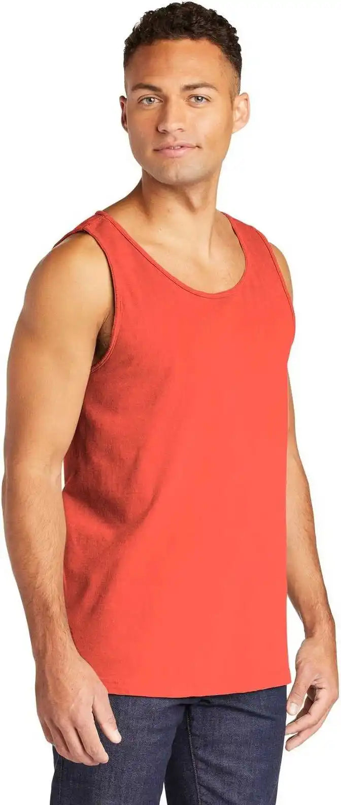 Comfort Colors 9360 Heavyweight Ring Spun Tank Top - Bright Salmon
