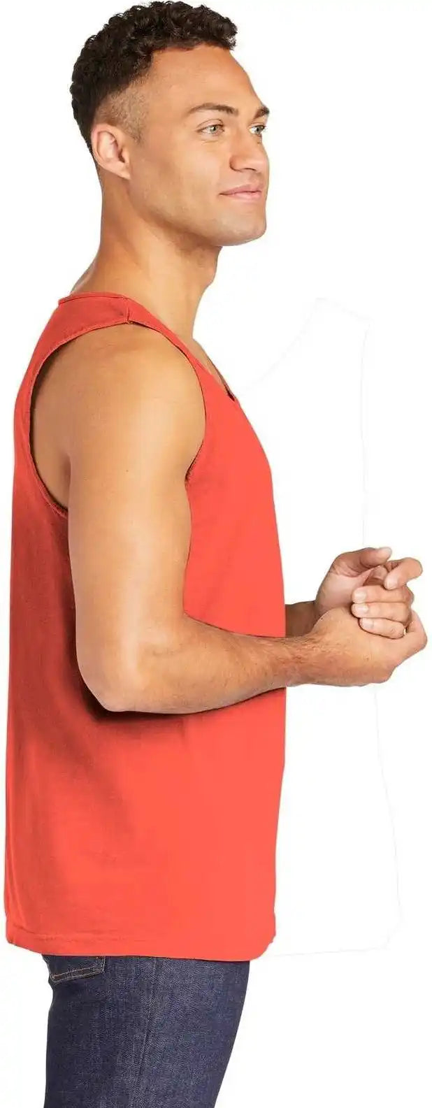 Comfort Colors 9360 Heavyweight Ring Spun Tank Top - Bright Salmon