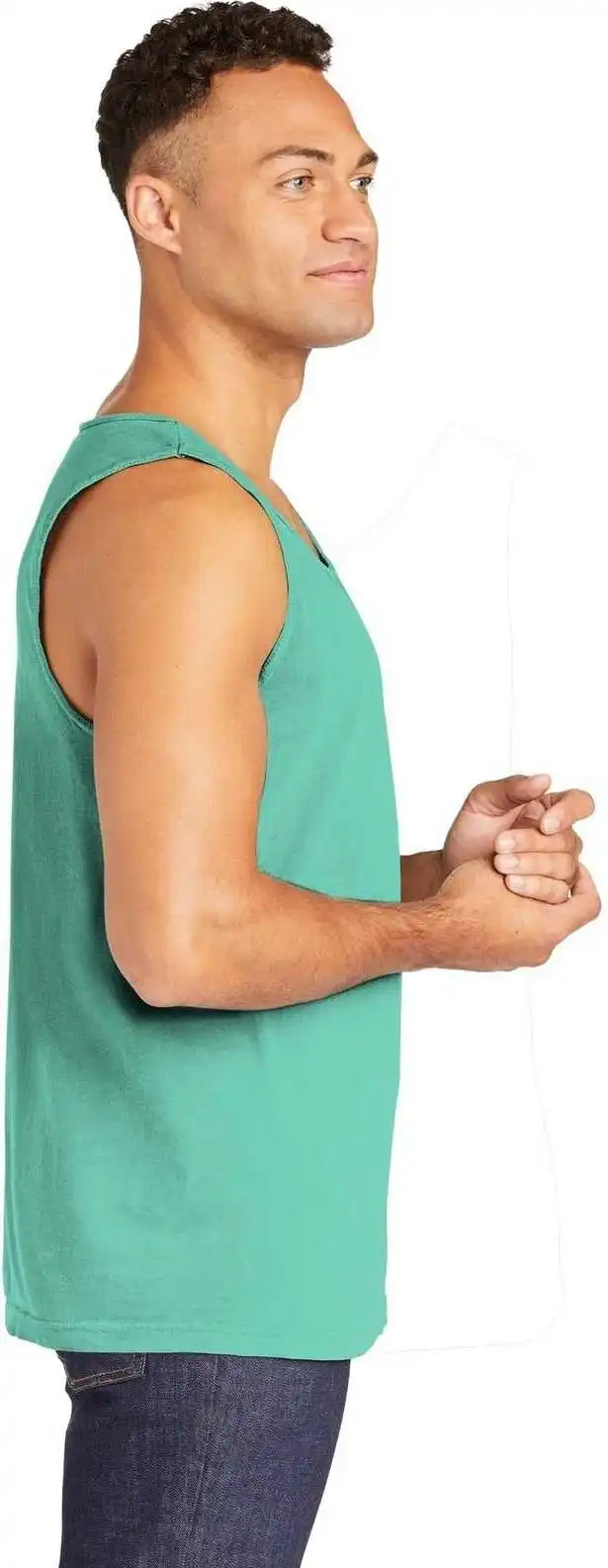 Comfort Colors 9360 Heavyweight Ring Spun Tank Top Chalky Mint