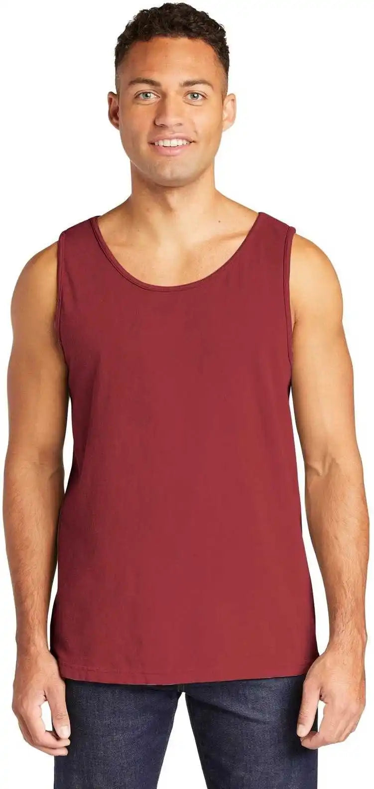 Comfort Colors 9360 Heavyweight Ring Spun Tank Top - Crimson