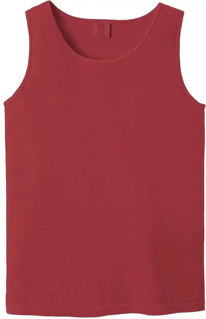 Comfort Colors 9360 Heavyweight Ring Spun Tank Top - Crimson