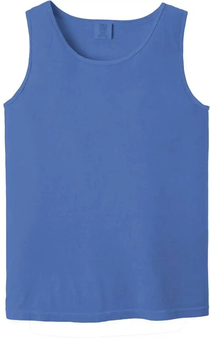 Comfort Colors 9360 Heavyweight Ring Spun Tank Top - Flo Blue