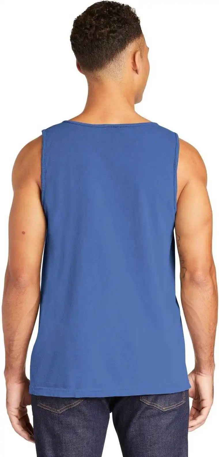 Comfort Colors 9360 Heavyweight Ring Spun Tank Top Flo Blue