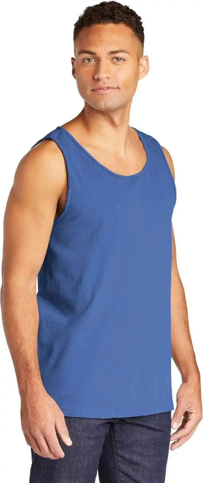 Comfort Colors 9360 Heavyweight Ring Spun Tank Top - Flo Blue