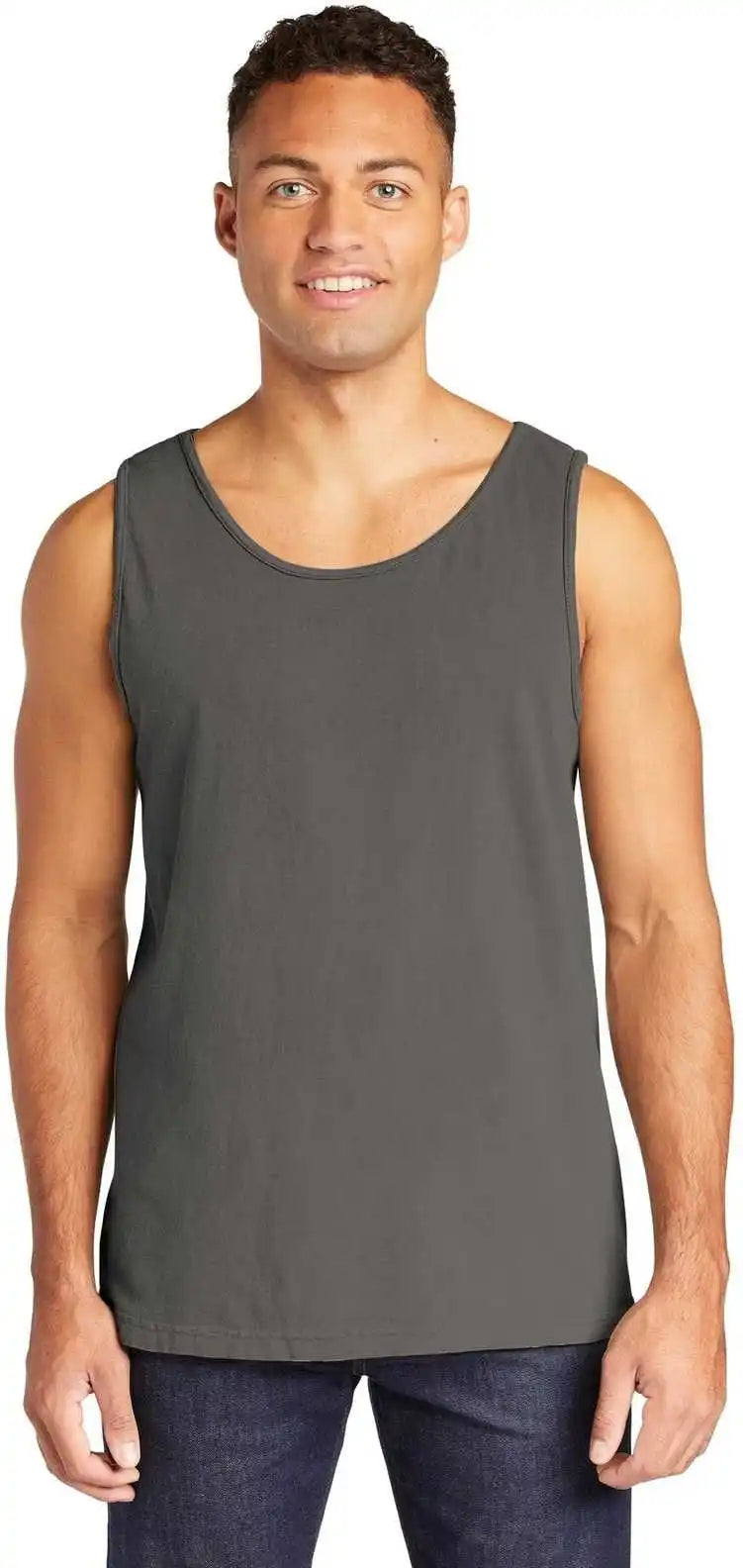 Comfort Colors 9360 Heavyweight Ring Spun Tank Top Gray