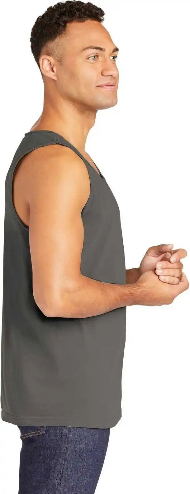 Comfort Colors 9360 Heavyweight Ring Spun Tank Top Gray