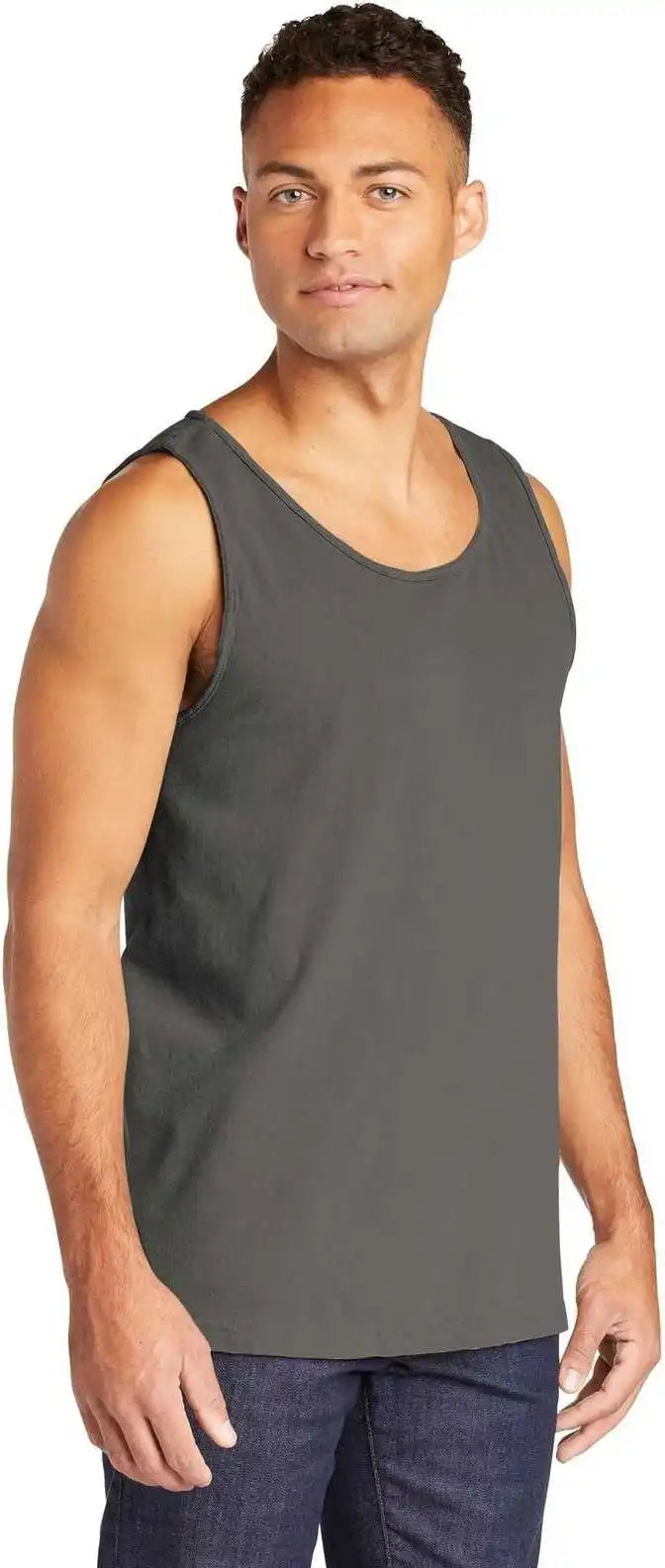 Comfort Colors 9360 Heavyweight Ring Spun Tank Top Gray