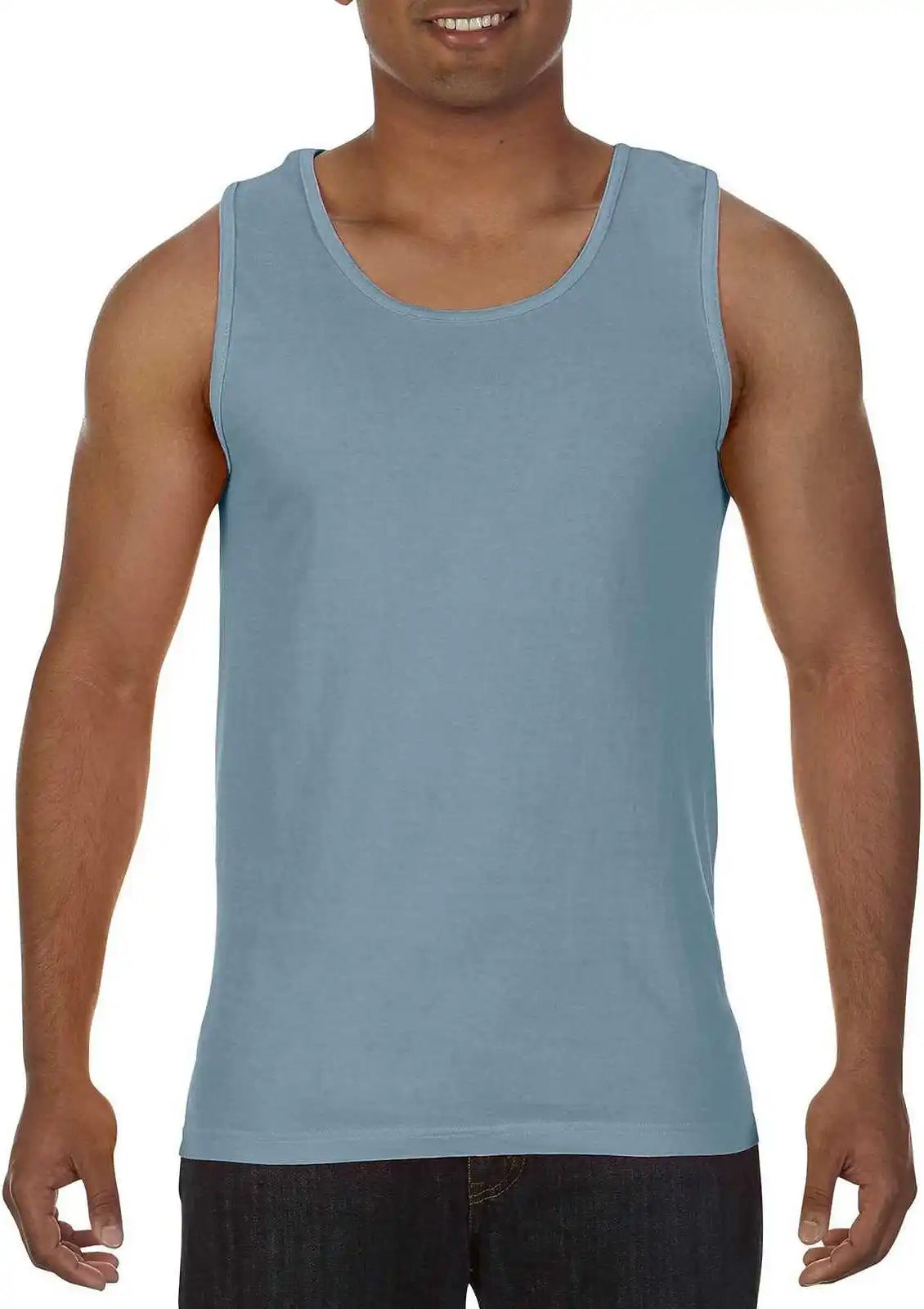 Comfort Colors 9360 Heavyweight Ring Spun Tank Top Ice Blue