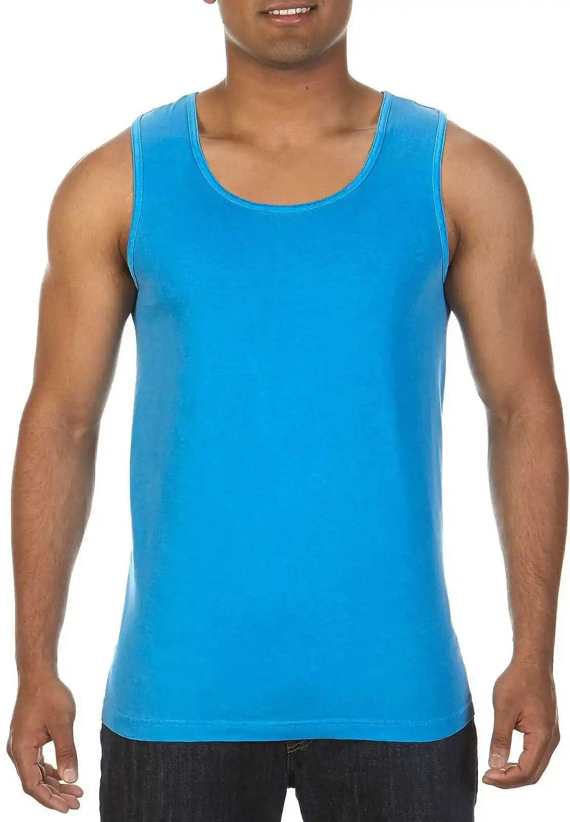Comfort Colors 9360 Heavyweight Ring Spun Tank Top Royal Caribe