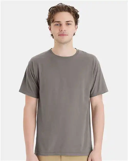 Comfortwash by Hanes Cw100 Garment-dyed Tearaway T-shirt - Concrete Grey - s