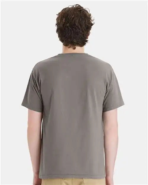Comfortwash by Hanes Cw100 Garment-dyed Tearaway T-shirt - Concrete Grey