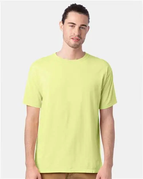 Comfortwash by Hanes Gdh100 Garment-dyed T-shirt - Chic Lime