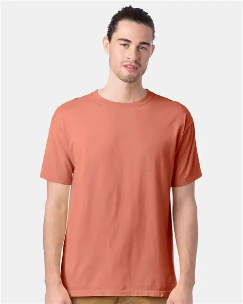 Comfortwash by Hanes Gdh100 Garment-dyed T-shirt - Clay