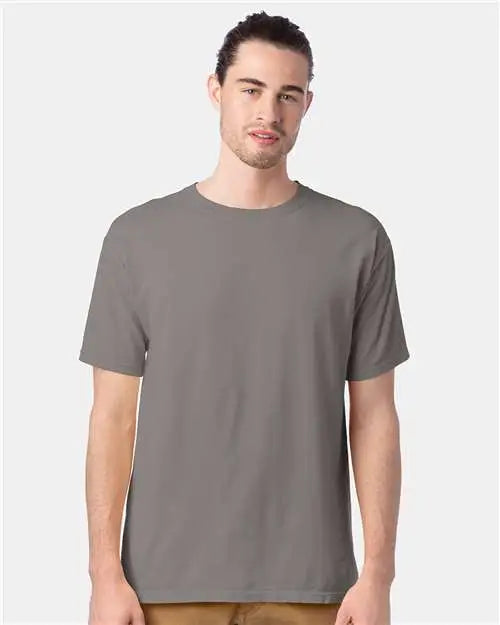 Comfortwash by Hanes Gdh100 Garment-dyed T-shirt - Concrete Grey