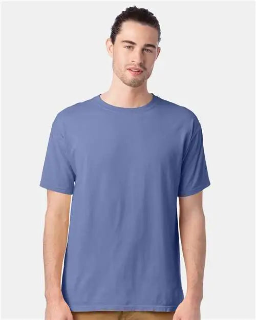 Comfortwash by Hanes Gdh100 Garment-dyed T-shirt - Frontier Blue