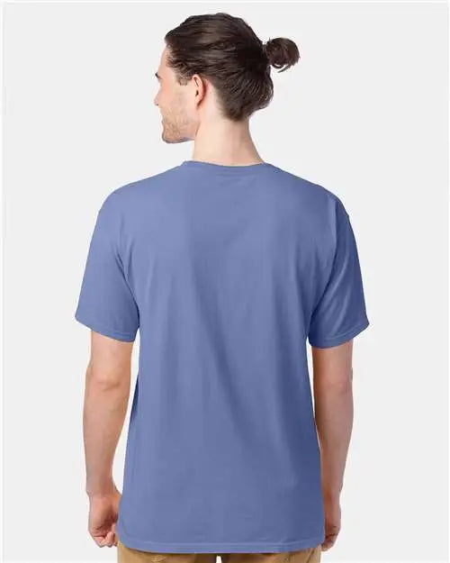 Comfortwash by Hanes Gdh100 Garment-dyed T-shirt - Frontier Blue