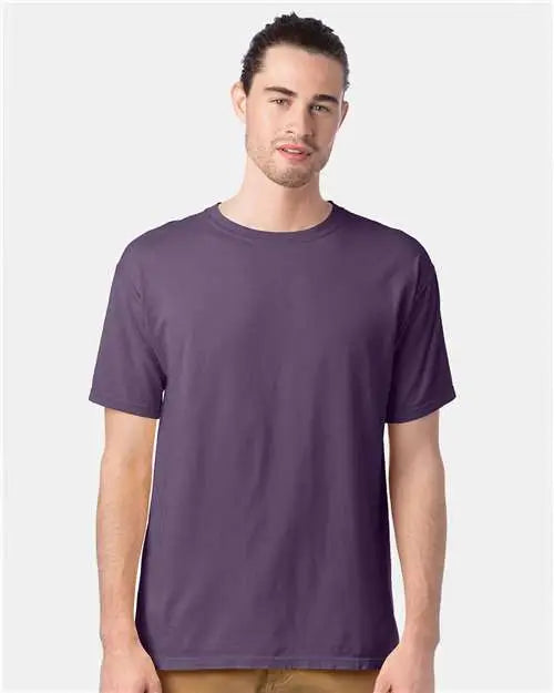 Comfortwash by Hanes Gdh100 Garment-dyed T-shirt - Grape Soda