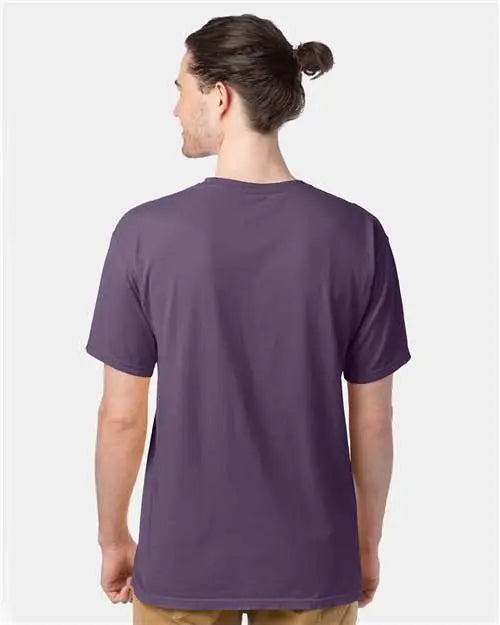 Comfortwash by Hanes Gdh100 Garment-dyed T-shirt - Grape Soda