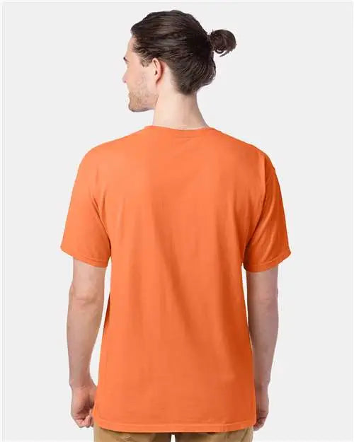 Comfortwash by Hanes Gdh100 Garment-dyed T-shirt - Horizon Orange