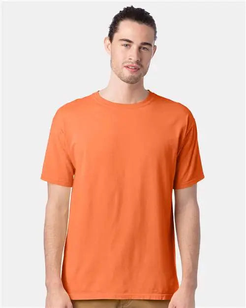 Comfortwash by Hanes Gdh100 Garment-dyed T-shirt - Horizon Orange